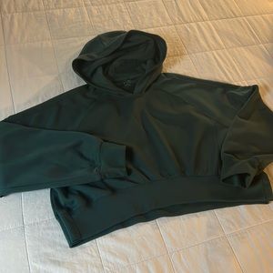 Abercrombie & Fitch YPB Green Cropped Hoodie L